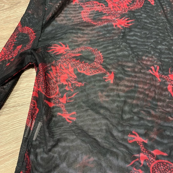 SHEIN sheer long sleeve - Picture 4 of 4